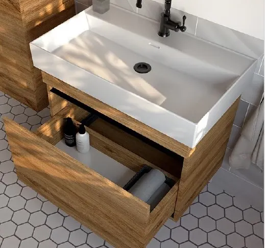 Hilton Banyo Dolabı - GOLA 80 Beyaz 3