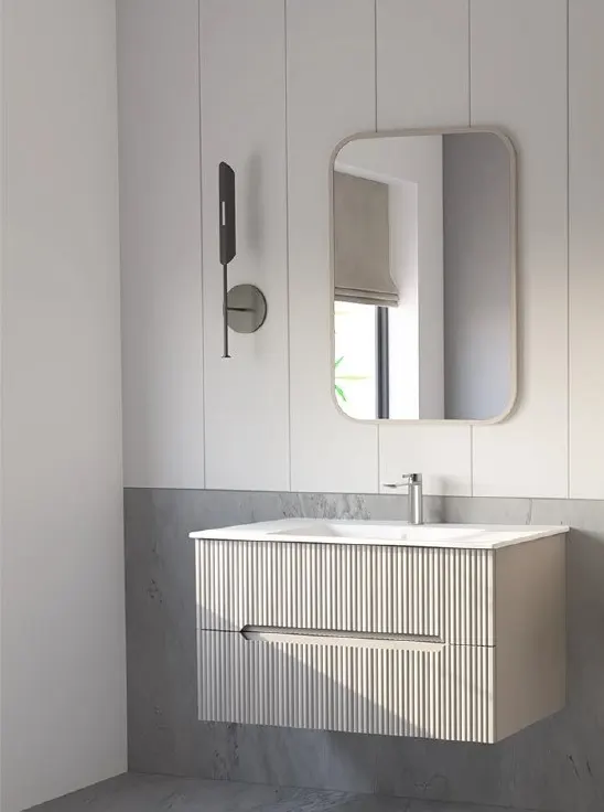 Hilton Banyo Dolabı - İlyada 70 MAT LAKE Beyaz