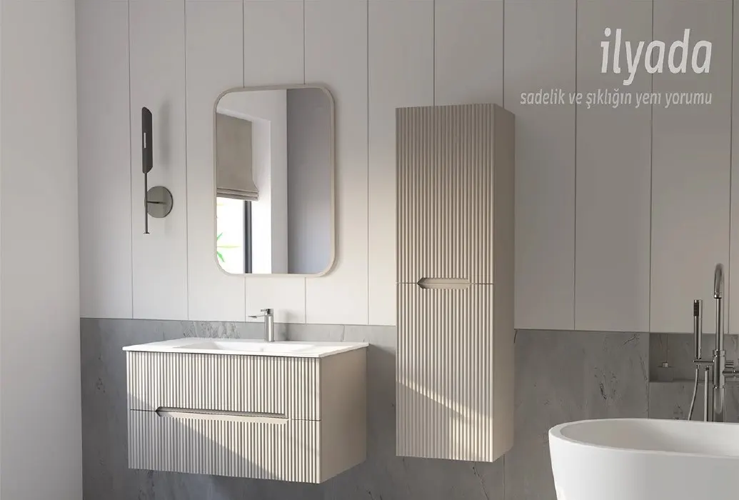 Hilton Banyo Dolabı - İlyada 70 MAT LAKE Beyaz 5