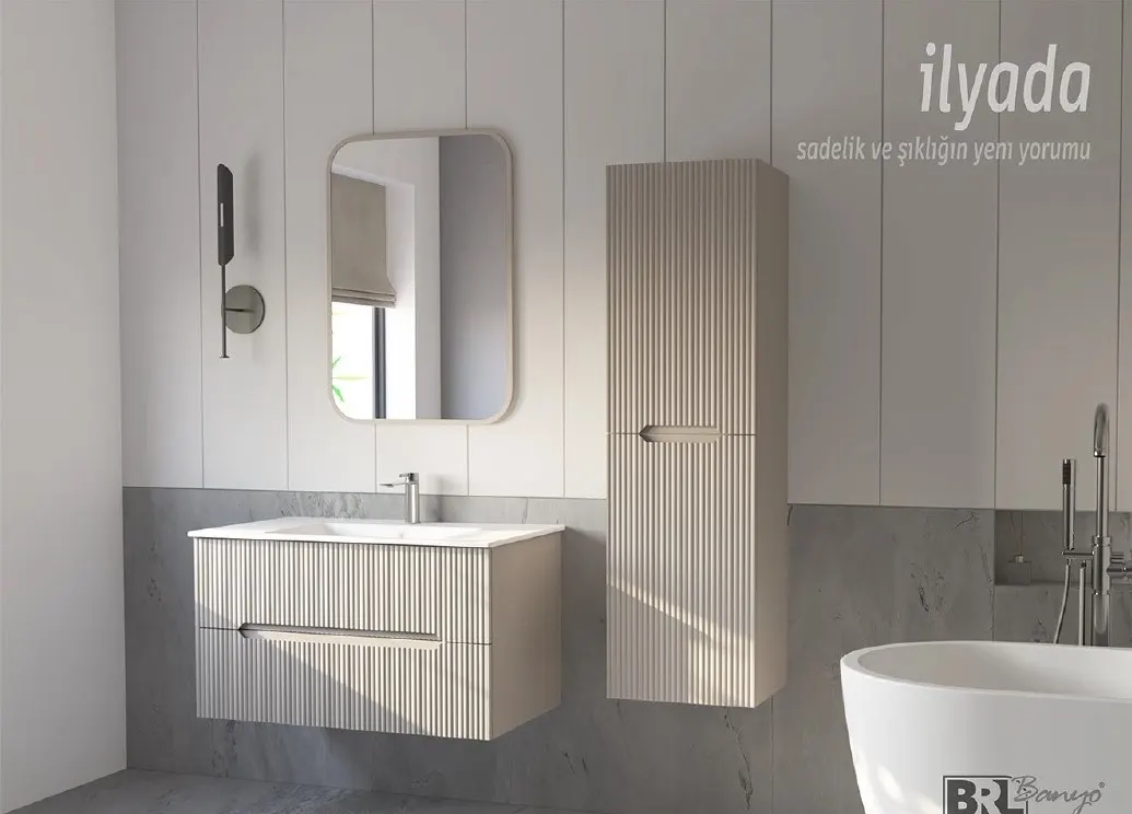 Hilton Banyo Dolabı - İlyada 70 MAT LAKE Kumbeji 5