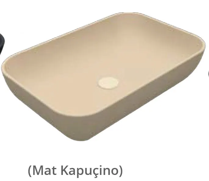 LOFT ÇANAK LAVABO 40X60cm TURAVİT - MAT KAPUÇİNO