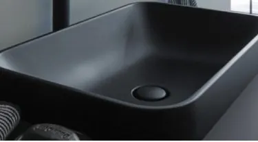 LOFT ÇANAK LAVABO 40X60cm TURAVİT - MAT SİYAH