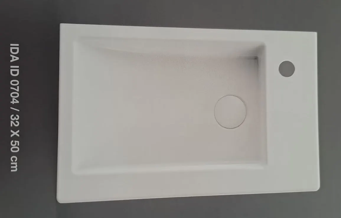 İDA ETEJERLİ LAVABO 32X50cm TURAVİT 3