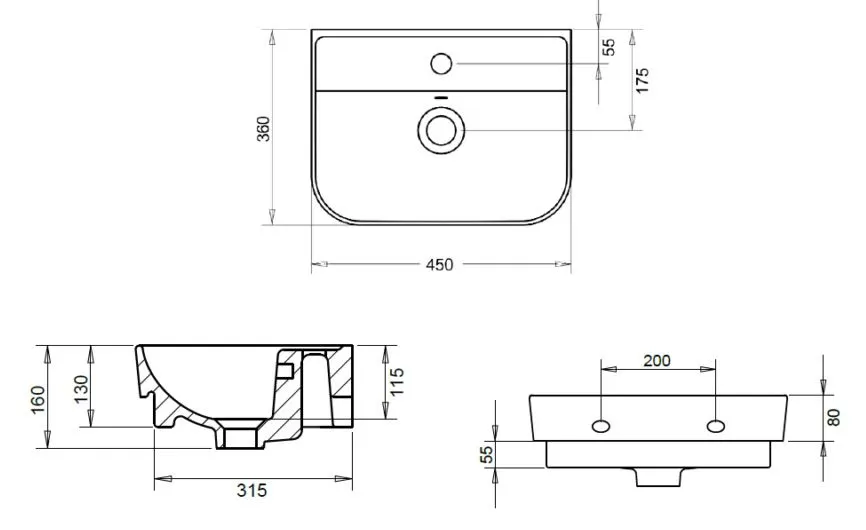 LUNA SLİM 45 Turavit MAT Antrasit 2