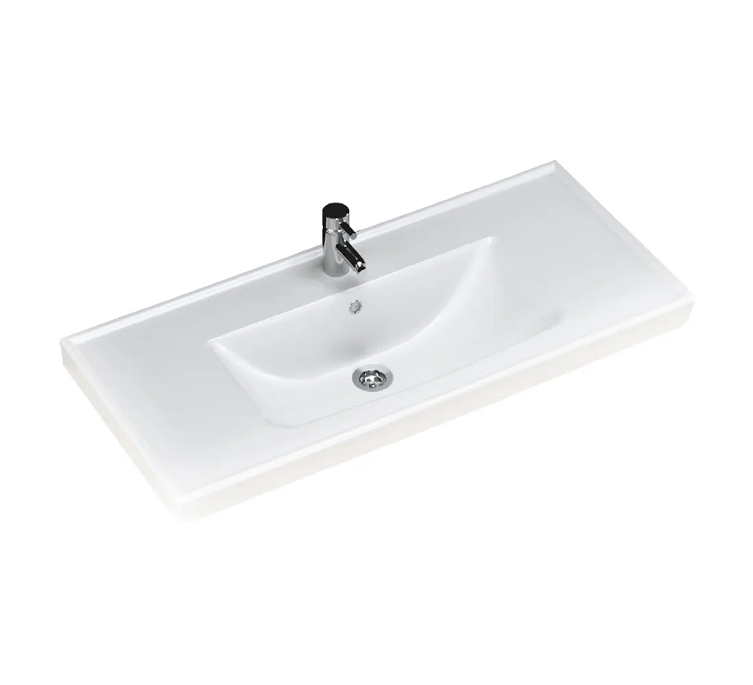 SAFİR ETEJERLİ LAVABO 100cm TURAVİT 2