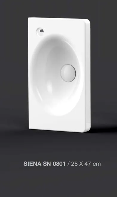 SİENA LAVABO 28X47cm TURAVİT 2