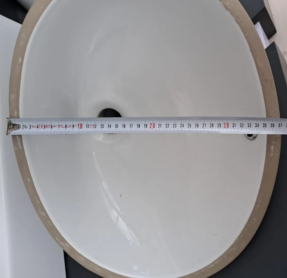 Hilton OVAL Lavabo 37X47 Turaser 4