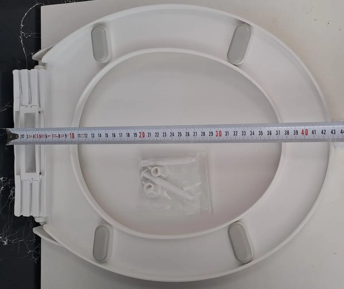 Elitra Trend Yavaş Kapanan Klozet Kapağı Alttan Sıkma ( Thermoplast ) 5
