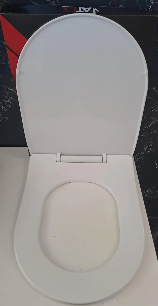 FATEX SEDEF SOFT ( 36 x 45 cm ) YAVAŞ KAPANAN PLASTİK KLOZET KAPAĞI 2