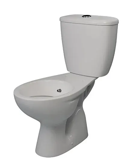 Vitra NORM 121 Klozet + Rezervuar - Alttan Çıkışlı Beyaz ( Standart Kapak + İÇ Takım Dahil ) 2