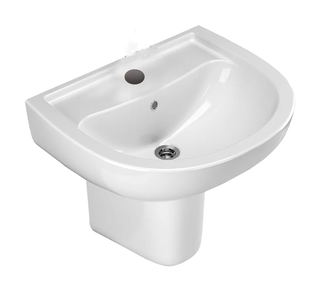 ALİZE LAVABO 50X60cm + YARIM AYAK TURAVİT