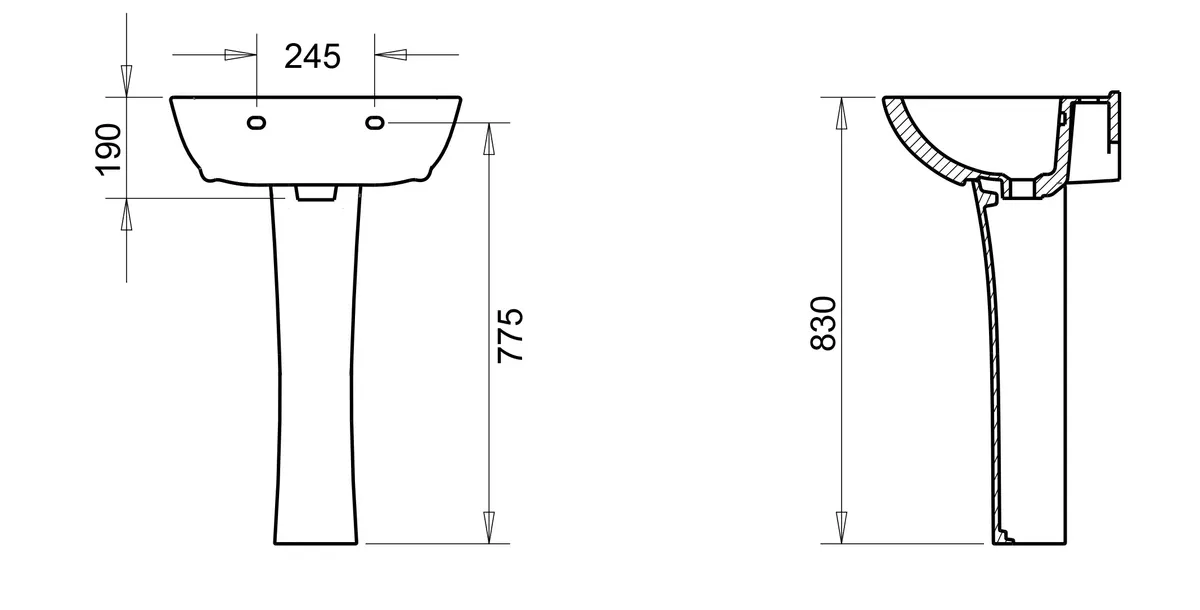 POLO Kolon AYAK Turavit ( 68 CM ) 2