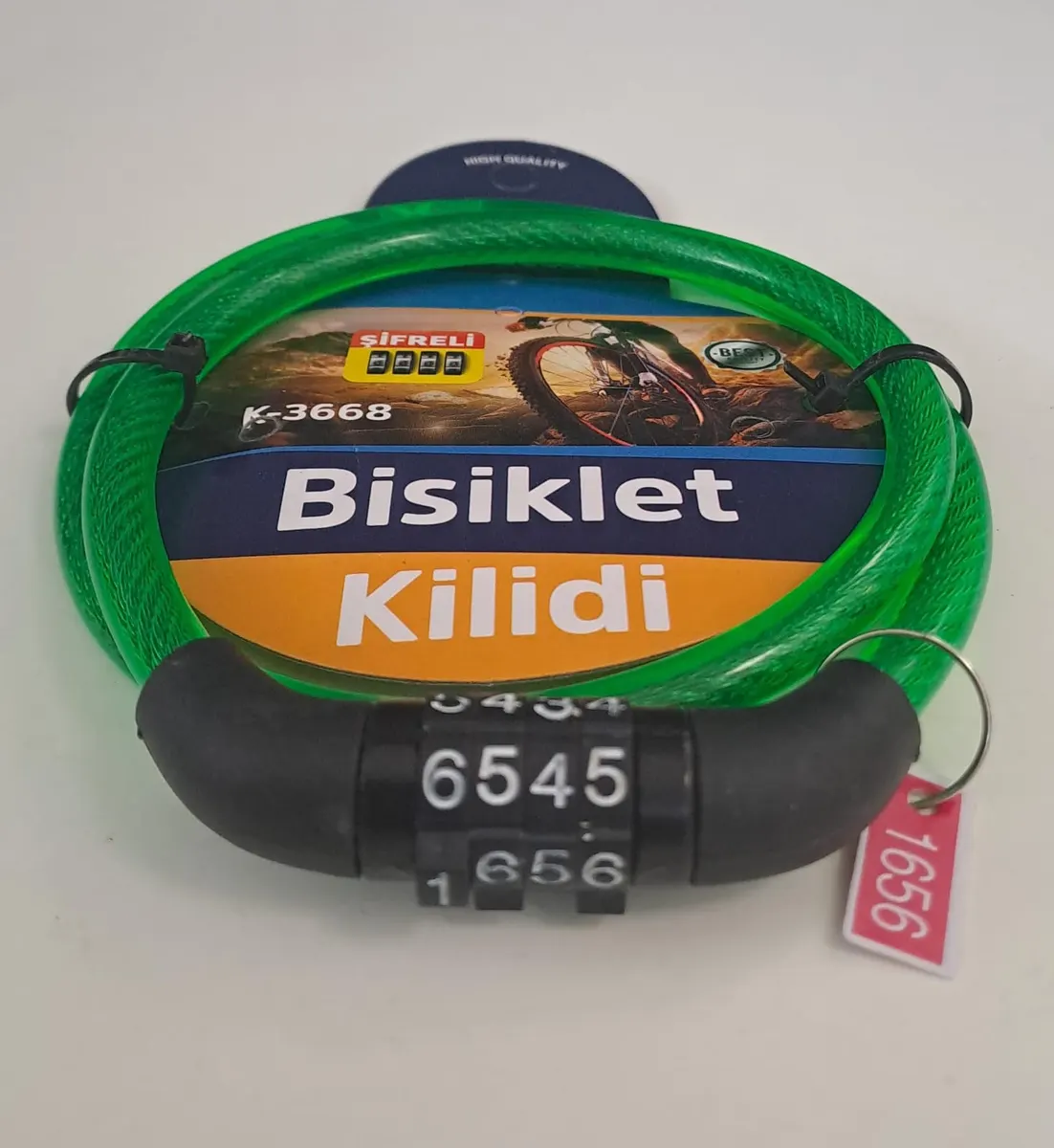 Ksmart Bisiklet Kilidi Şifreli K-3668 2