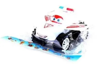 ÖZ BAYRAKTAR - 21 cm KANATLI PLASTİK ARABA