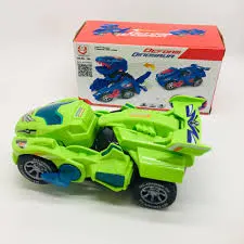 Deform Dınosaur Pilli Işıklı Araba Hg-788 2