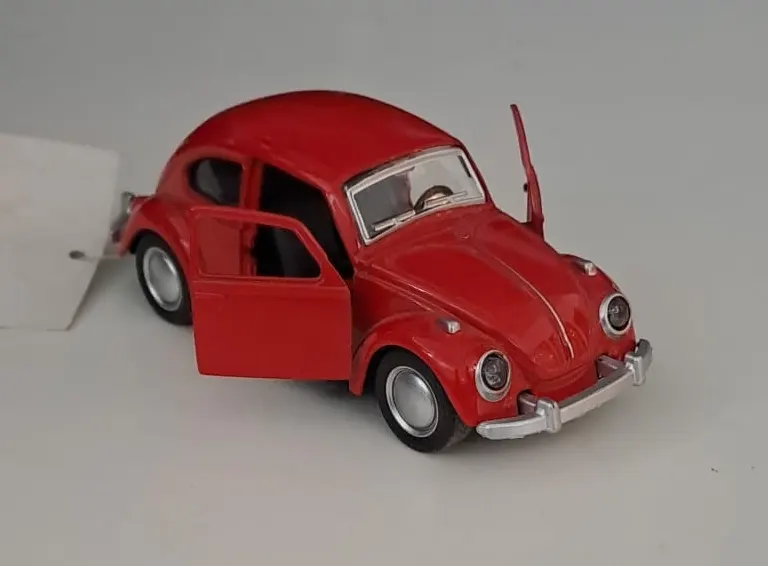 OSMAN KIZILKAYA - METAL ÇEKBIRAK WOLKSVAGEN ARABA KIRMIZI ( 4 CM x 12 CM ) 6636-18 2