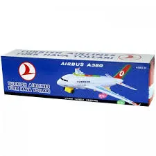 Türkish Airlines Pilli Işıklı UÇAK A-380 2