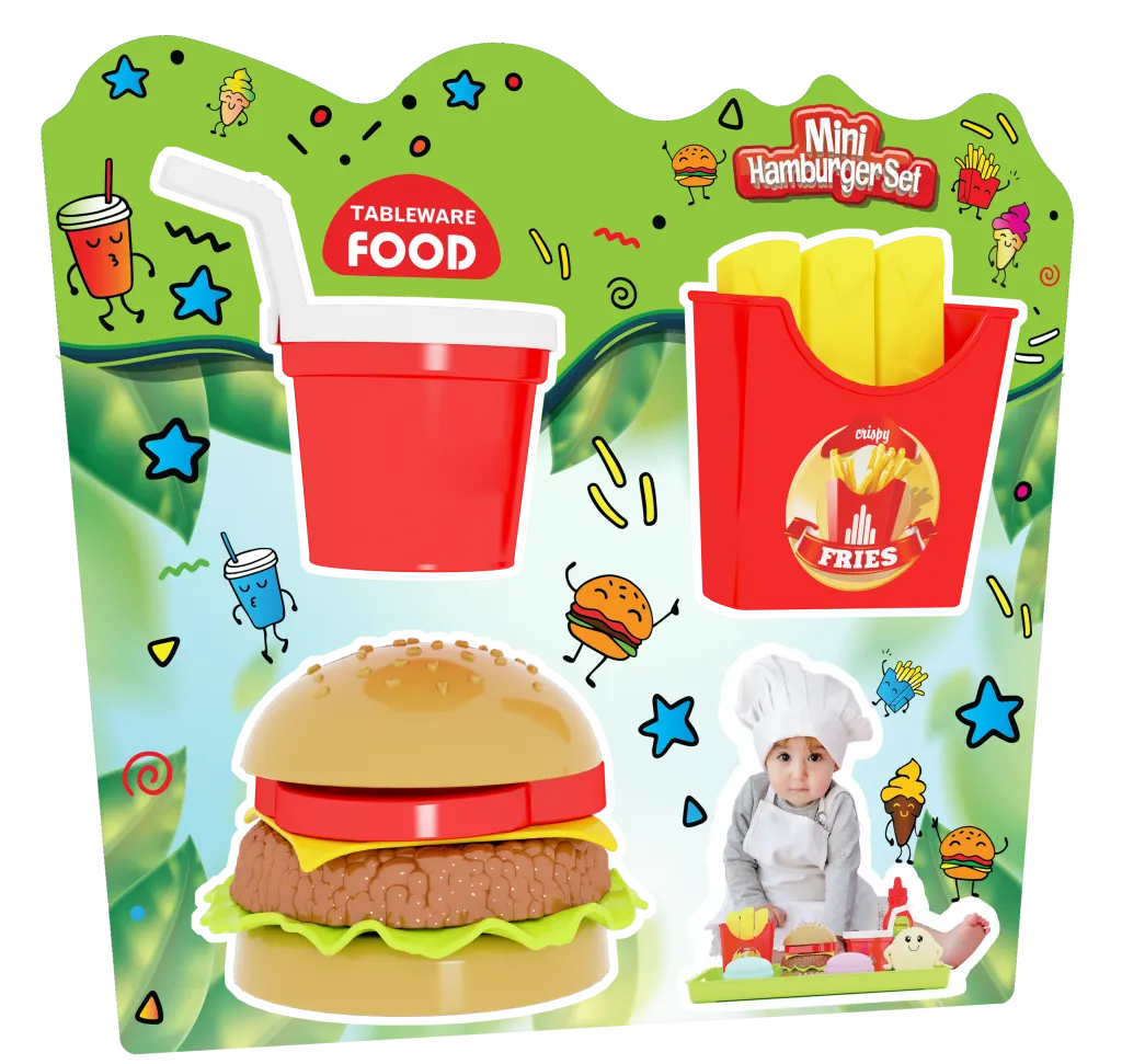 Tableware FOOD MİNİ Hamburger SET 220
