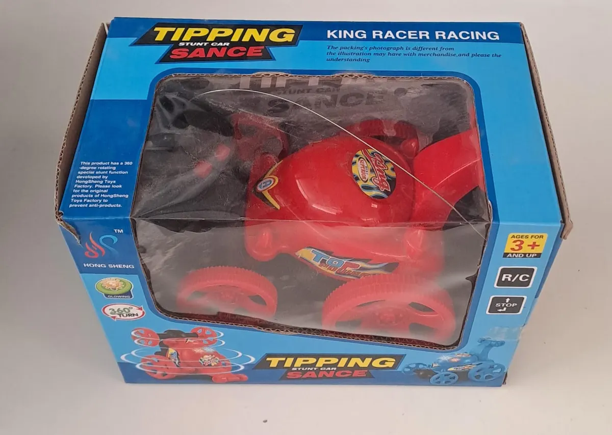 Şirin Oyuncak - Tıppıng Stunt CAR - Uzaktan Kumandalı Pilli Çılgın Araba Sr038 ( İleri - GERİ ) 3