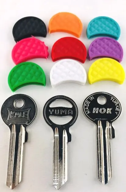Plastik YALE Anahtar Başlığı Renkli Plastik 3