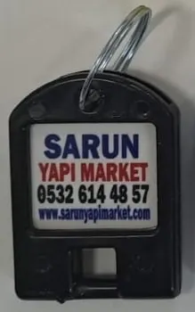 Anahtarlık Renkli Plastik