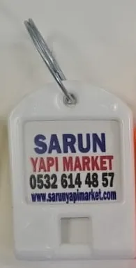 Anahtarlık Renkli Plastik 2