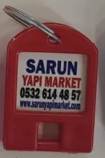Anahtarlık Renkli Plastik 4