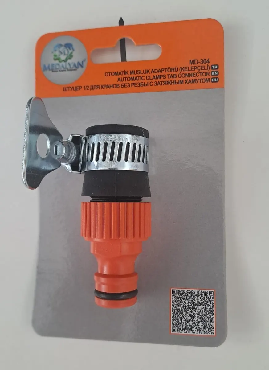 Medalyan Musluk Adaptörü Kelepçeli Md-304