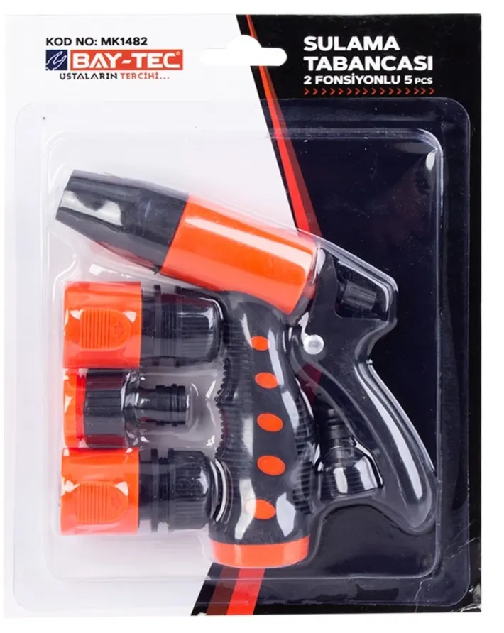 Bay-tec Mk1482 Sulama Tabancası 5 Parça