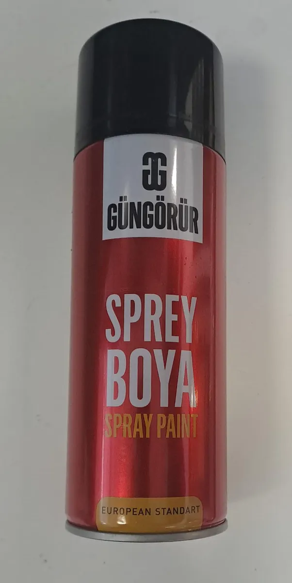 GÜNGÖRÜR SPREY BOYA 400 ml - MAT SİYAH