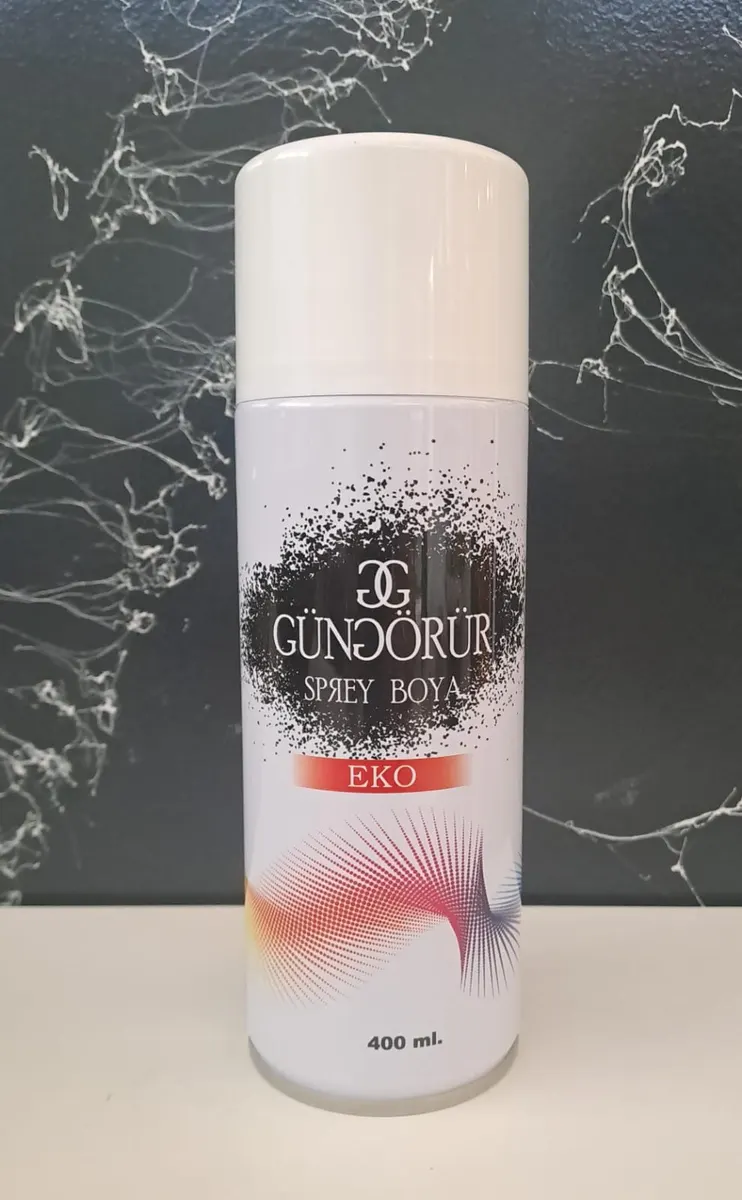 GÜNGÖRÜR SPREY BOYA 400 ml - BEYAZ 3