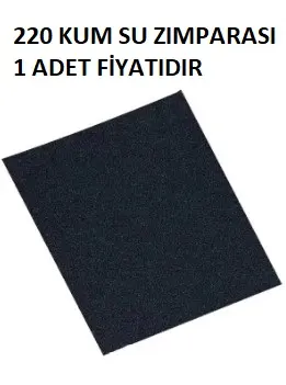 220 KUM SU Zımparası Ekonomik - Kağıt Zımpara