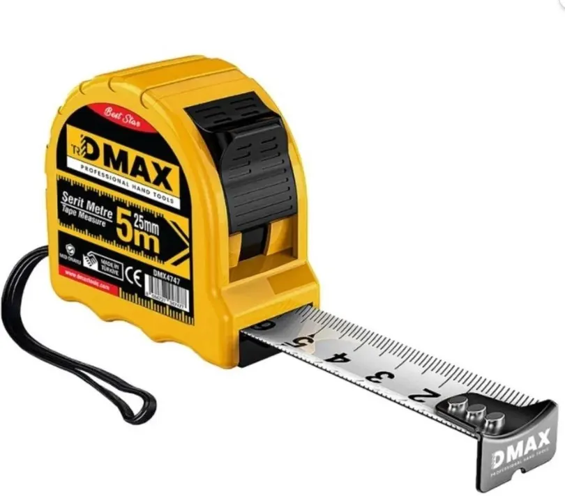 DMAX ŞERİT METRE 5mtX25mm DMX4747 2