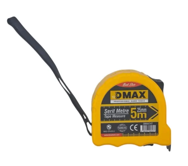 DMAX ŞERİT METRE 5mtX25mm DMX4747 3