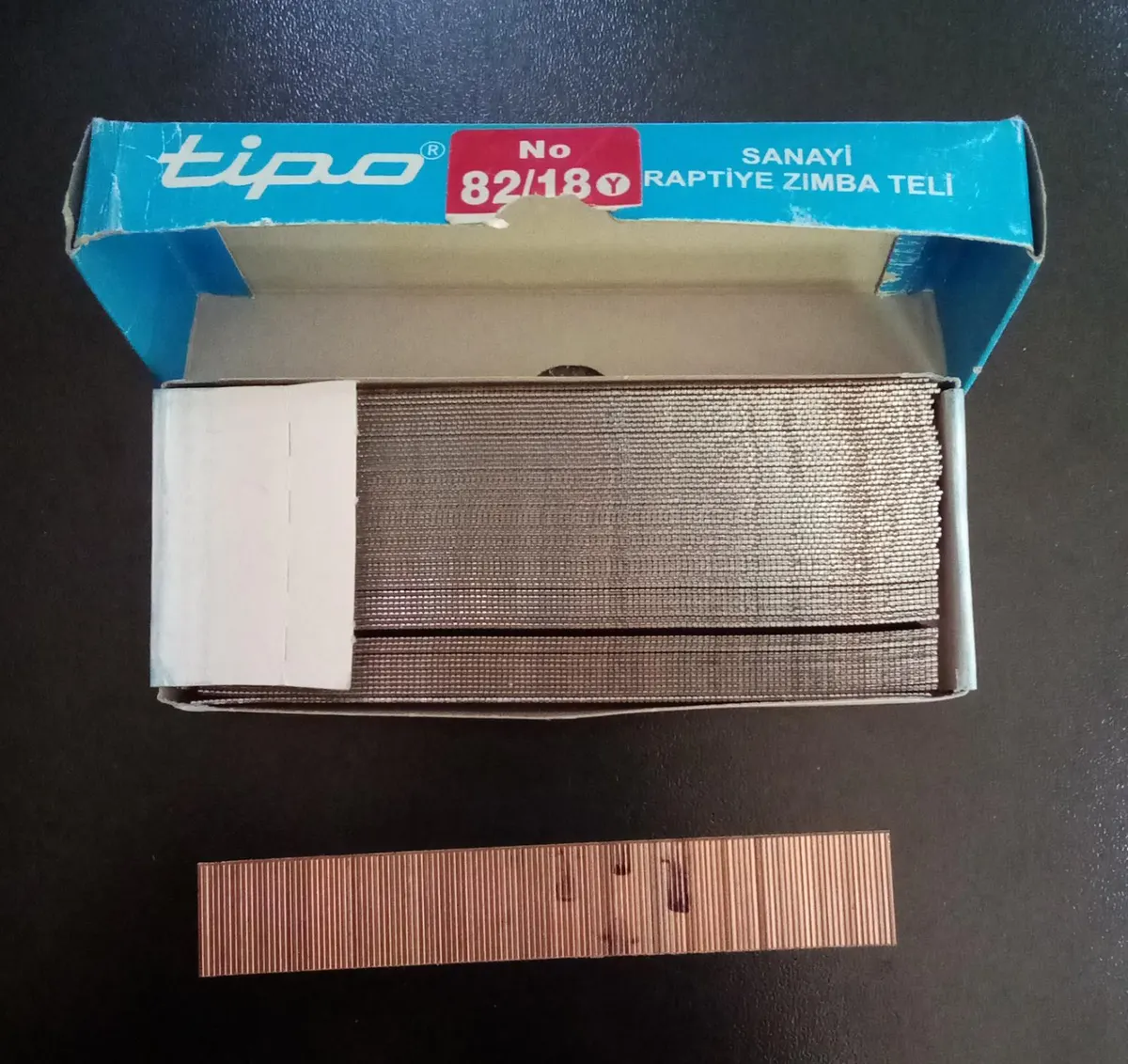 TİPO Raptiye Zımba TELİ Sanayi 82/18Y 3