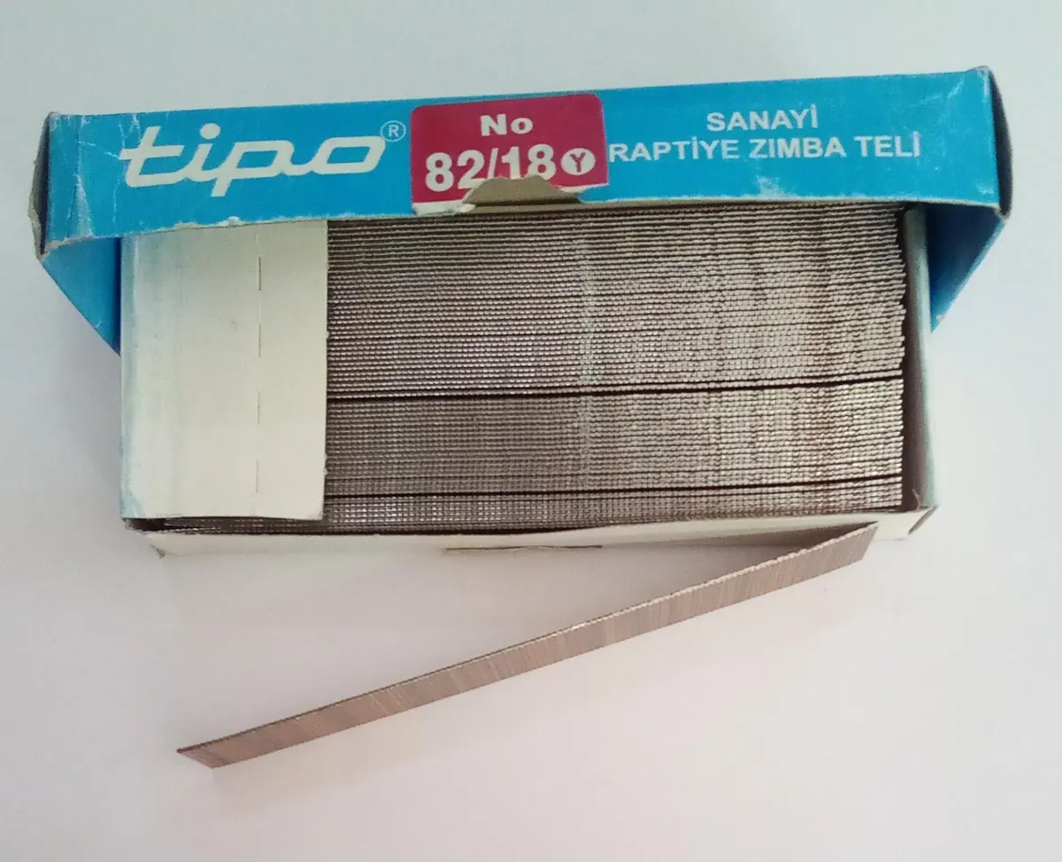 TİPO Raptiye Zımba TELİ Sanayi 82/18Y 2