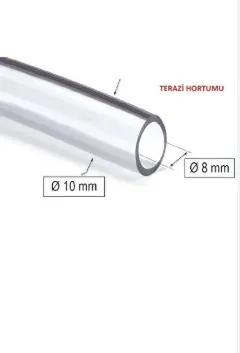 HORTUM TERAZİ ŞEFFAF 10 mm 2