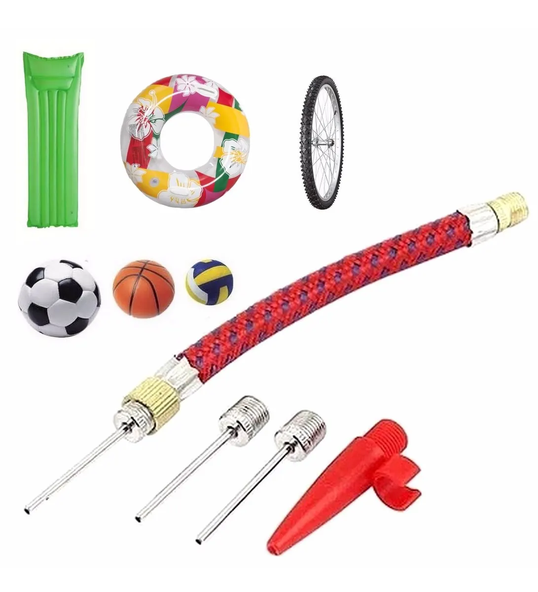 Şahin Tools Bisiklet TOP Şişirme İĞNE SETİ 5 Parça Şht-241 3