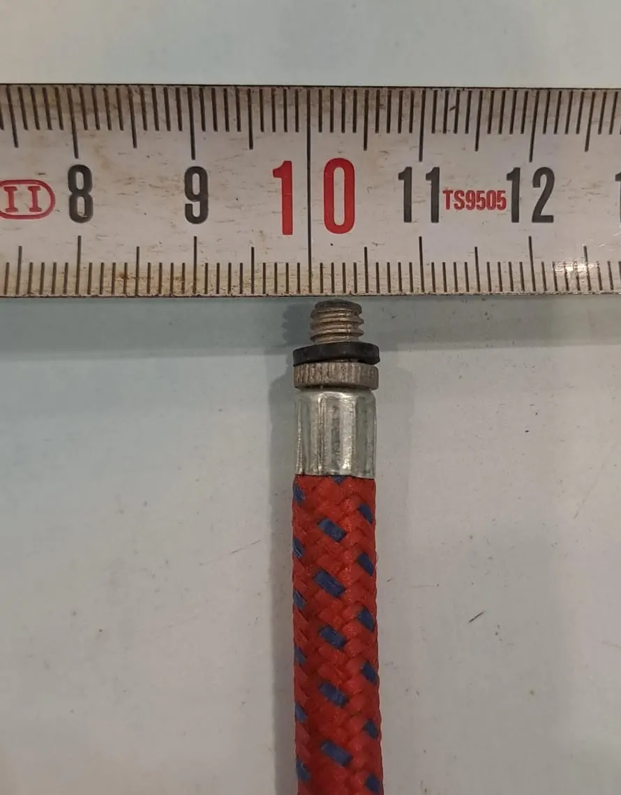POMPA HORTUMU KIRMIZI KISA ( 16 cm ) 2