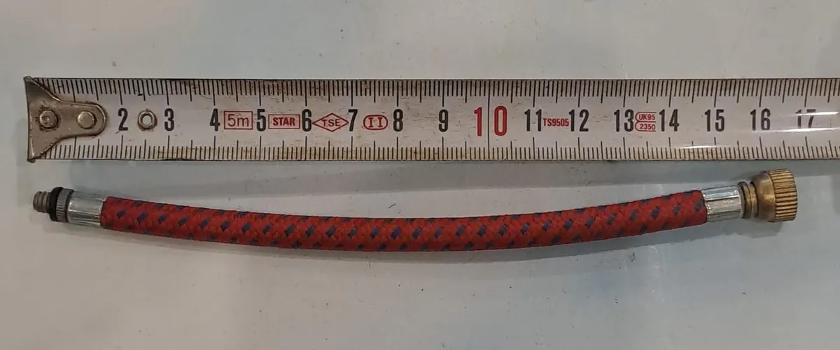 POMPA HORTUMU KIRMIZI KISA ( 16 cm ) 3