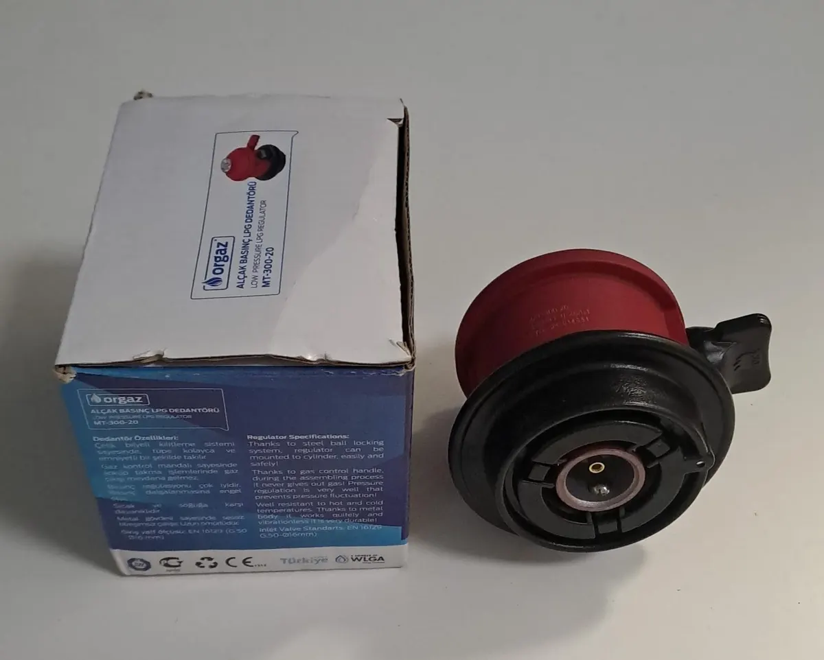 ORGAZ ALÇAK BASINÇ LPG DEDANTÖRÜ / TÜP DEDANTÖRÜ - 8mm 2