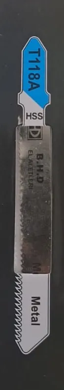 Dekupaj Bıçağı Metal ( Testeresi ) T118a HSS B.h.d