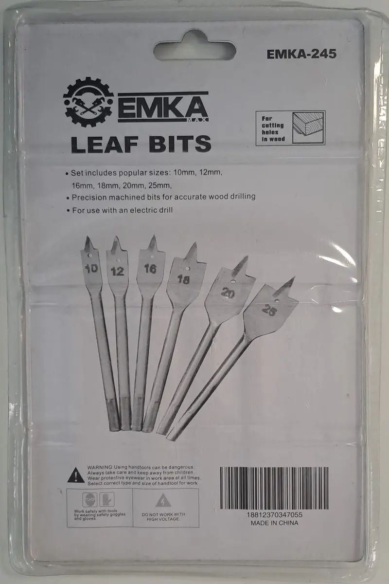 EMKA 6 LI Yaprak Matkap UCU SETİ Emka-245