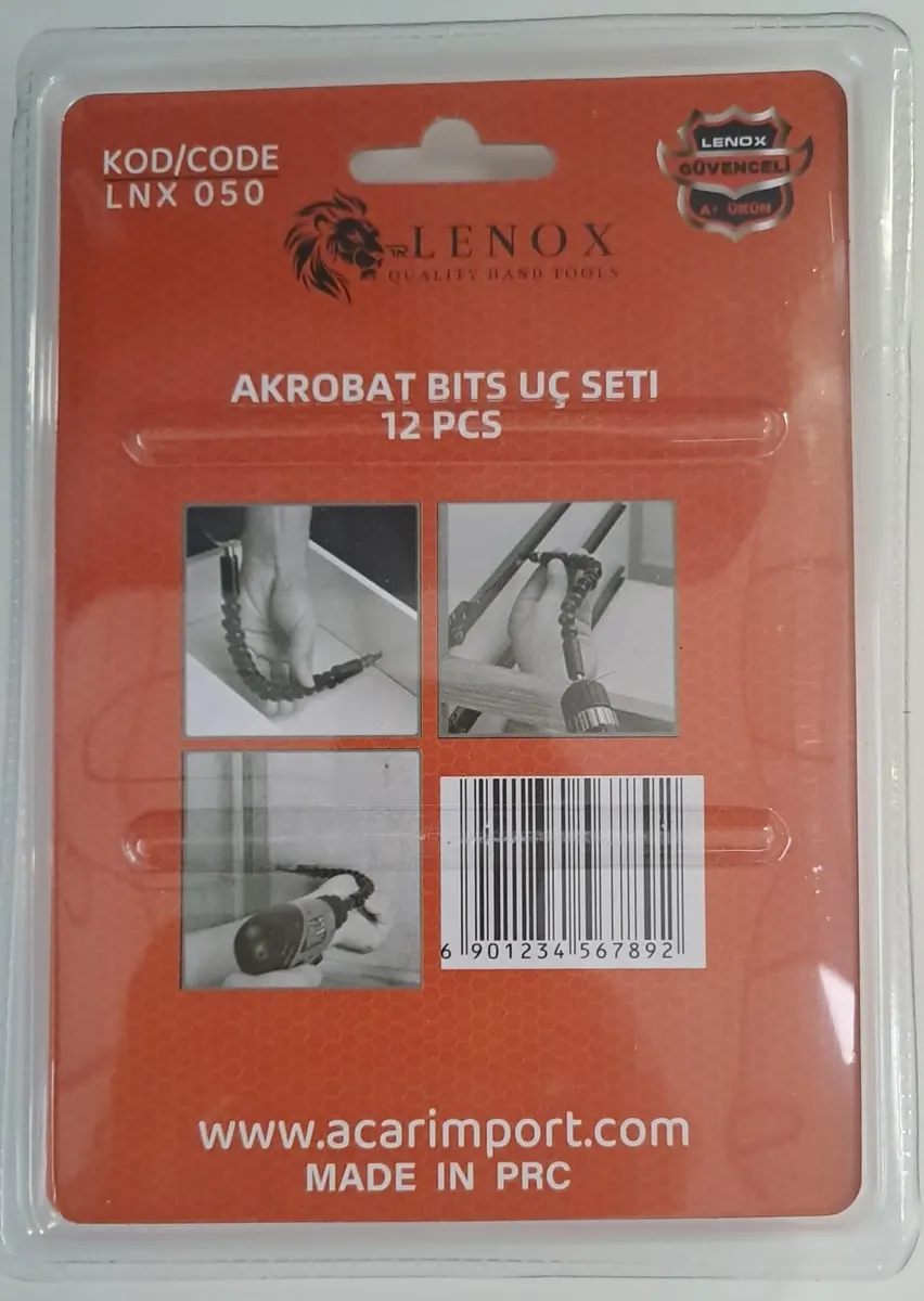 Lenox 12 Parça Akrobat BİTS UÇ SETİ