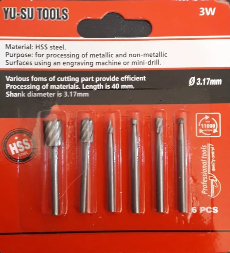 Yu-su HSS OYMA SETİ 6 Parça