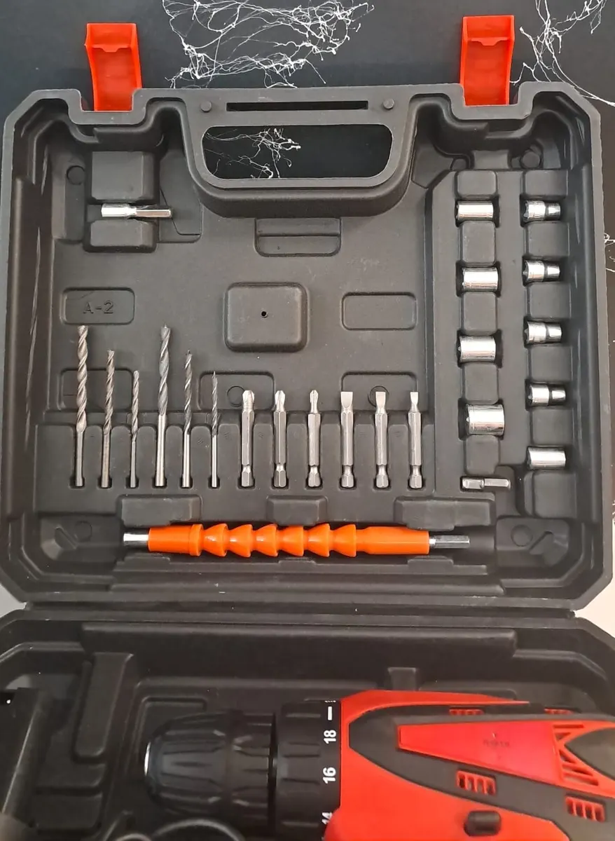 HAWDİ 12 VOLT 450W ŞARJLI ARMUT MATKAP SETİ 10 mm (3/8 5