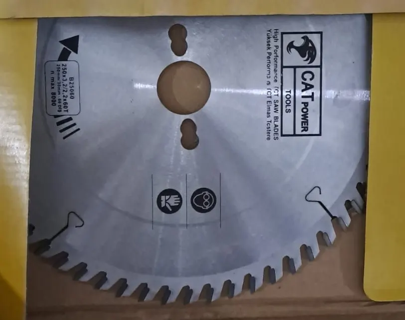 SUNTA - AHŞAP ELMAS DAİRE TESTERE 250 mm x 30 mm - 60 DİŞ ELMAS TESTERE ( CAT ) 5