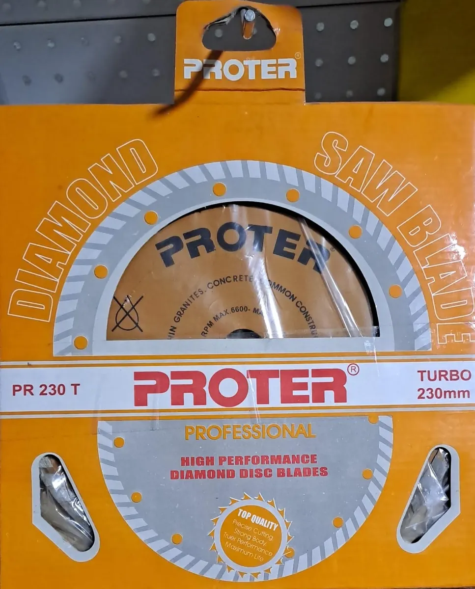 PROTER PR 230 T TURBO ELMAS KESİCİ TESTERE ( 230 x 2.4 x 7.0 x 22.23 mm ) ( PROTER )