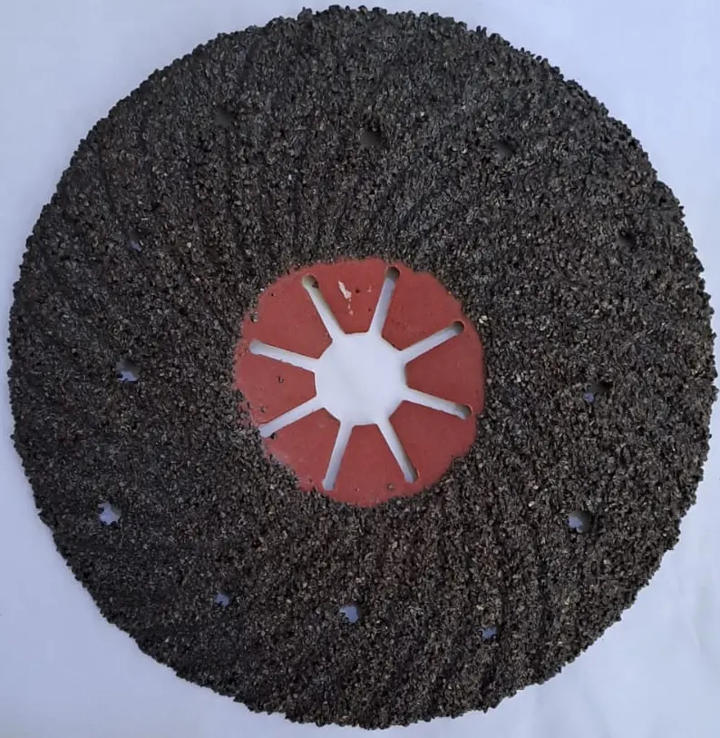 180 x 22 mm 80M/S DELİKLİ FİBER DİSK ZIMPARASI 7x7/8