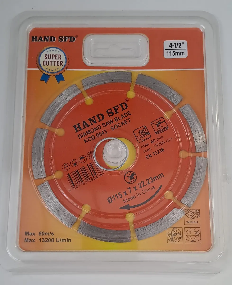 HAND SFD Soketli Elmas Testere - Granit Kesici - Mermer Kesici 115 LİK